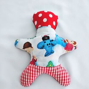 Christmas Patchwork Hot/Cold Pack Doll